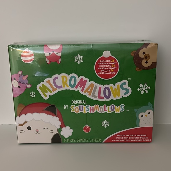 Unopened Sealed box micro Squishmallows 24 day Advent holiday advent calendar - Picture 2 of 8